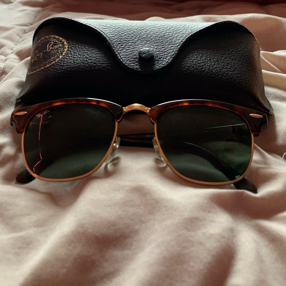 Tortoise Ray Ban Clubmaster Sunglasses